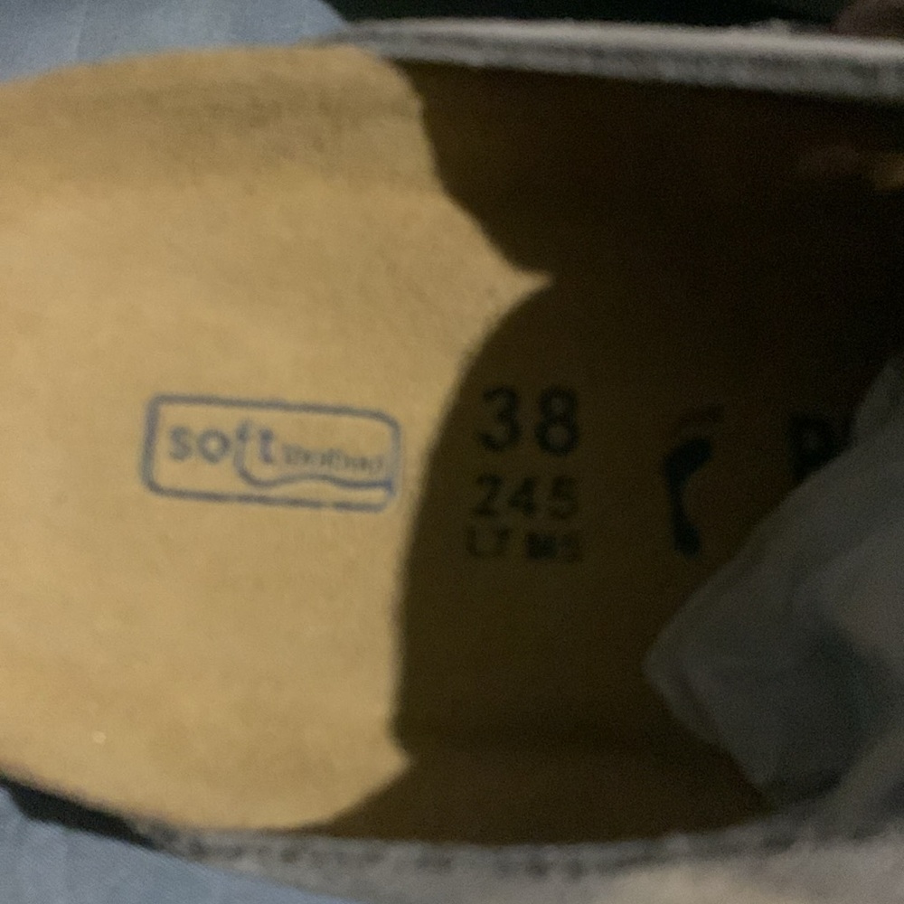 Birkenstock Boston Clogs Taupe 38 (Woman’s 7 / 7.5) Soft Footbed Narrow - Picture 3 of 3